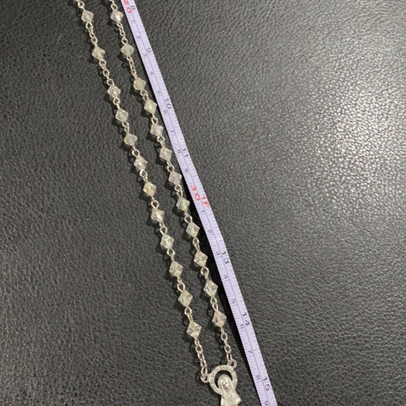 Cross Pendant Crystal Rosary - Picture 4 of 5